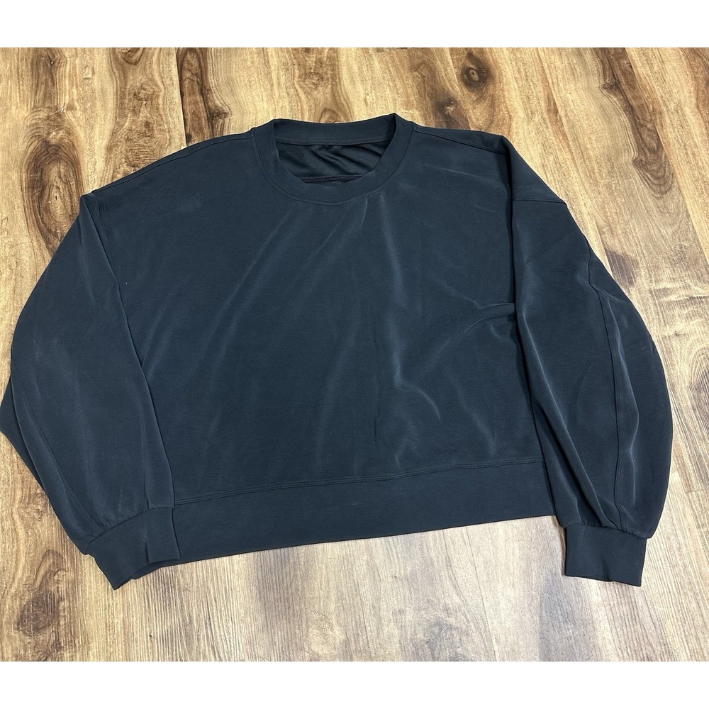 Lululemon Perfectly Oversized Cropped Crew Softstreme Size 16